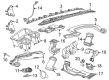 Diagram for Mercedes-Benz EQE SUV AMG Air Duct - 296-831-24-00
