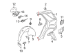 Diagram for Mercedes-Benz ML550 Wheelhouse - 164-884-05-22-64