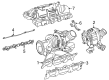 Diagram for Mercedes-Benz CLE300 Catalytic Converter Gasket - 254-142-28-00