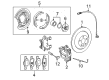 Diagram for Mercedes-Benz ML320 ABS Sensor - 164-905-85-00
