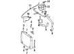 Diagram for Mercedes-Benz 400SEL Coolant Reservoir Hose - 140-500-06-72