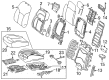 Diagram for Mercedes-Benz GLE300d Occupant Detection Sensor - 166-870-00-79