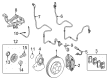 Diagram for Mercedes-Benz CL600 Brake Pads - 000-420-15-05