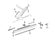 Diagram for Mercedes-Benz CLK320 Pillar Panels - 209-690-16-62