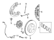 Diagram for Mercedes-Benz E63 AMG S Brake Pads - 000-421-94-01