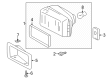 Diagram for Mercedes-Benz G500 Daytime Running Lights - 002-820-28-56-64