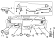 Diagram for Mercedes-Benz CLE53 AMG Ambient Temperature Sensor - 000-905-64-11
