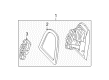 Diagram for Mercedes-Benz E350 Tail Light - 211-820-13-64-64