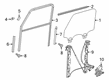 Diagram for Mercedes-Benz CLE53 AMG Window Motor - 463-906-25-01-64
