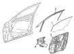 Diagram for Mercedes-Benz E450 Window Run - 214-725-03-00