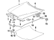 Diagram for Mercedes-Benz 300CE Hood Latch - 124-880-02-60