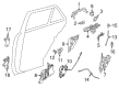 Diagram for Mercedes-Benz GLS350d Door Lock Actuator - 099-730-14-01