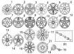 Diagram for Mercedes-Benz Wheel Stud - 000-990-53-07