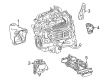 Diagram for Mercedes-Benz C300 Engine Mount - 206-240-00-01