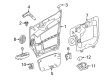 Diagram for Mercedes-Benz Sprinter 2500 Power Window Switch - 906-545-14-13