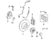 Diagram for Mercedes-Benz G55 AMG Brake Pads - 008-420-44-20