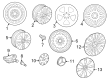 Diagram for Mercedes-Benz Wheel Cover - 447-401-16-00-9B51
