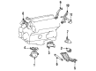 Diagram for Mercedes-Benz S350 Engine Mount - 140-240-10-40