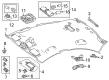 Diagram for Mercedes-Benz CLA250 Interior Lights - 000-900-38-08-9051