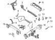 Diagram for Mercedes-Benz GLE53 AMG SUV Bumper - 167-885-46-11