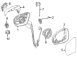 Diagram for Mercedes-Benz AMG GT 55 Mirror Cover - 099-811-75-00-5964