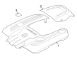 Diagram for Mercedes-Benz S63 AMG E Performance Engine Cover - 177-010-80-10
