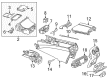 Diagram for Mercedes-Benz C300 Center Console - 205-680-12-05-8S92