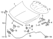 Diagram for Mercedes-Benz Hood Hinge - 246-880-03-28