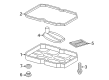 Diagram for Mercedes-Benz Automatic Transmission Filter - 140-277-00-95