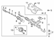 Diagram for Mercedes-Benz EQB 250+ Rack and Pinion Boot - 177-463-00-00-64