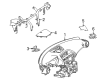 Diagram for Mercedes-Benz AMG GT C Instrument Cluster - 190-680-07-87-1C88