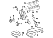 Diagram for Mercedes-Benz S500 Engine Cover - 119-184-03-08