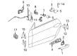 Diagram for Mercedes-Benz SLK300 Exterior Door Handle - 171-760-04-70-9792