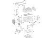 Diagram for Mercedes-Benz SLK300 Timing Cover - 274-010-30-01