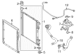 Diagram for Mercedes-Benz GLS550 Coolant Reservoir Hose - 166-500-10-91