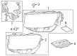 Diagram for Mercedes-Benz GLB35 AMG Daytime Running Lights - 247-906-42-00
