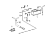 Diagram for Mercedes-Benz CL500 Battery Cable - 220-540-00-31-98