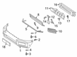 Diagram for Mercedes-Benz G550 Grille - 463-885-50-00-7C45