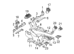 Diagram for Mercedes-Benz S350 Grille - 220-830-06-54-7213