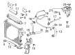 Diagram for Mercedes-Benz S55 AMG Coolant Reservoir Hose - 220-504-01-12