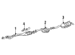 Diagram for Mercedes-Benz S320 Exhaust Pipe - 140-490-01-15