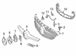 Diagram for Mercedes-Benz C43 AMG Emblem - 205-817-42-01