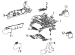 Diagram for Mercedes-Benz GLA250 Seat Switch - 000-910-93-05