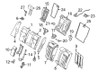 Diagram for Mercedes-Benz CLS400 Seat Heater - 218-820-05-98