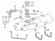 Diagram for Mercedes-Benz Fuel Filler Neck - 907-470-00-02