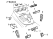 Diagram for Mercedes-Benz AMG GT 53 Hazard Warning Switch - 290-905-99-00