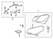 Diagram for Mercedes-Benz E63 AMG S Lighting Control Module - 218-900-72-06