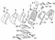 Diagram for Mercedes-Benz Seat Heater - 463-906-21-01-64