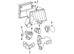Diagram for Mercedes-Benz 300SD Air Duct - 603-094-13-09