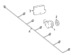 Diagram for Mercedes-Benz Metris Parking Assist Sensor - 447-900-23-19